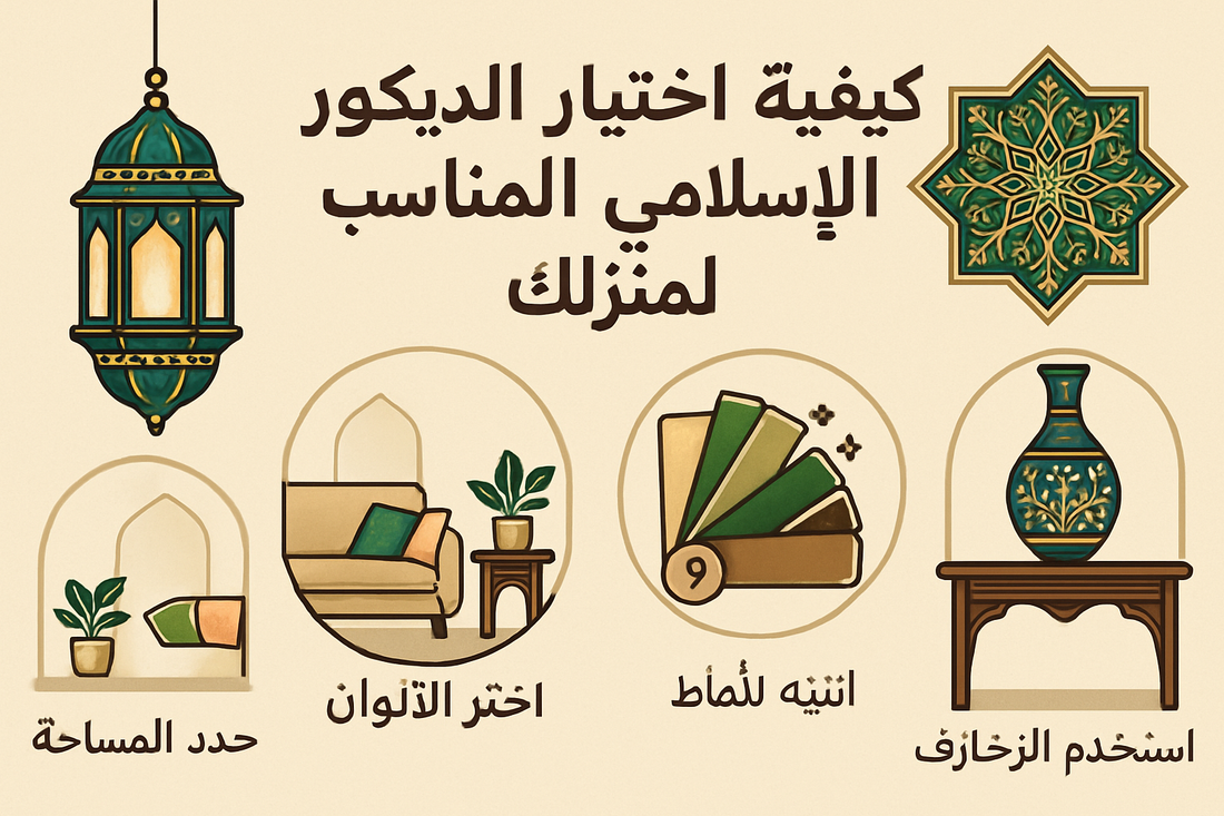 كيفية اختيار الديكور الإسلامي المناسب لمنزلك